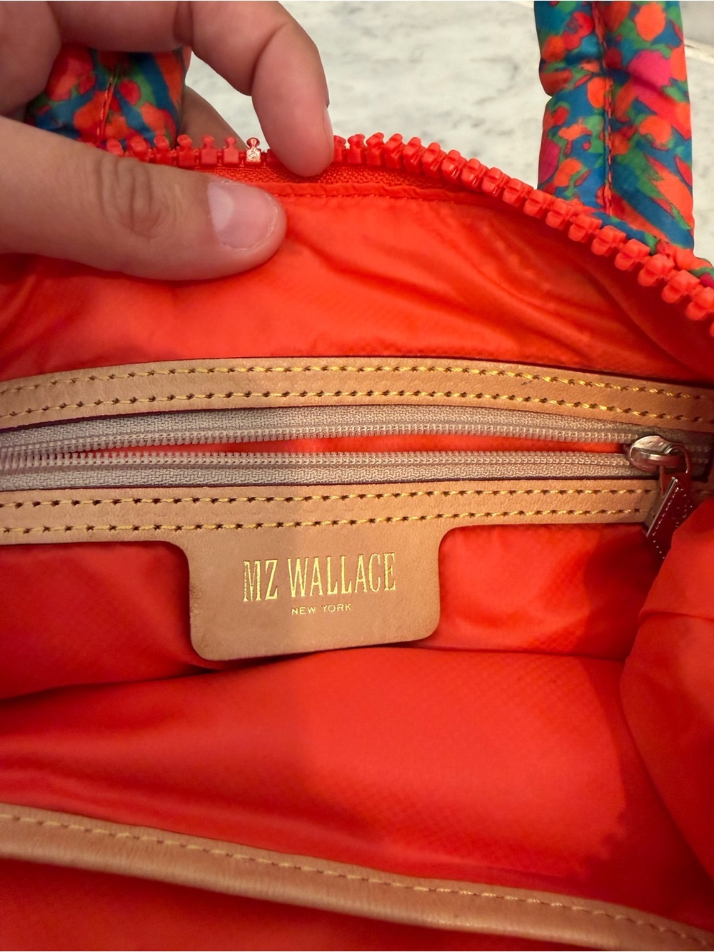 MZ Wallace Poppy Print Micro Sutton - Picture 7 of 14
